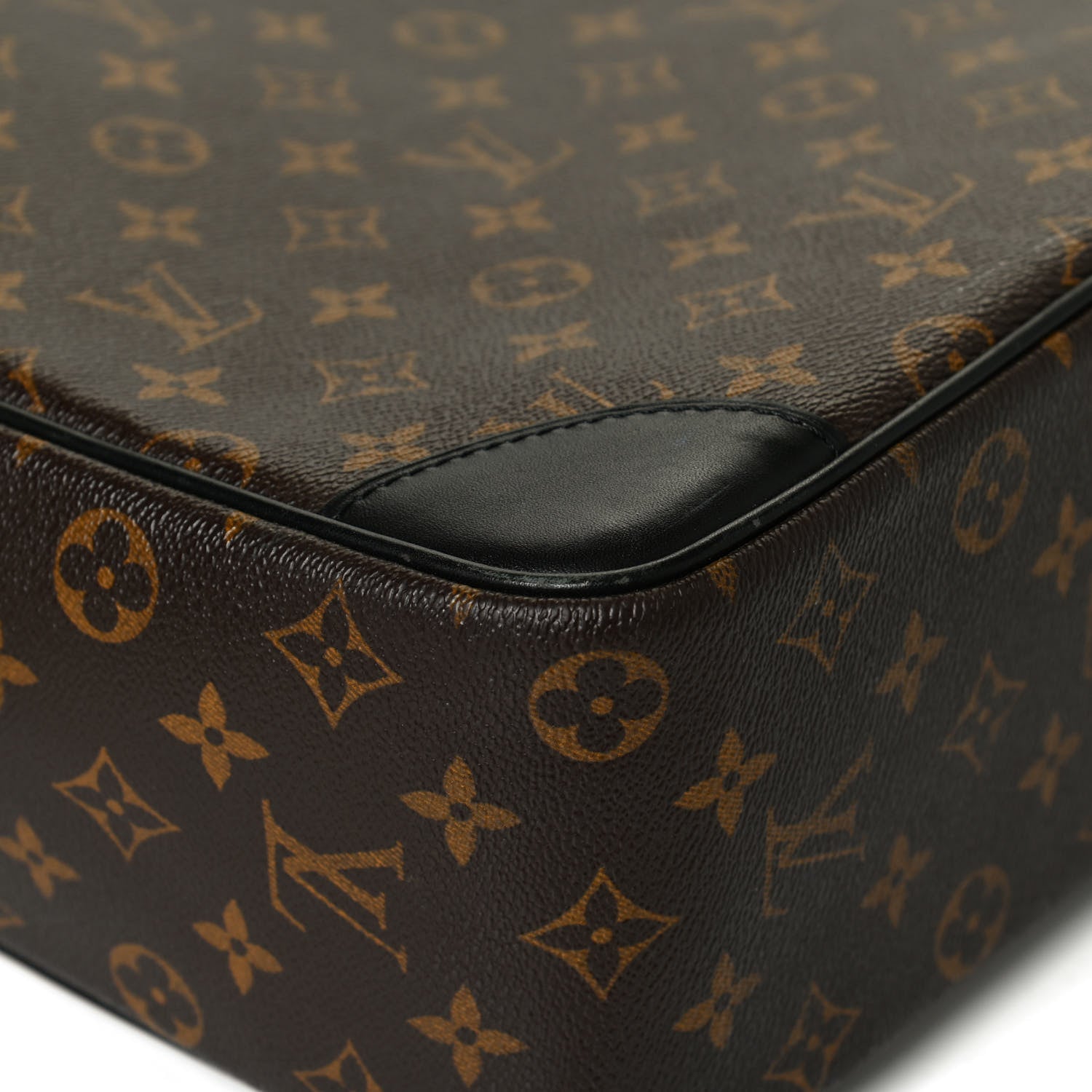 Louis Vuitton Monogram Macassar Porte Documents Voyage Soft Briefcase 10 of 16