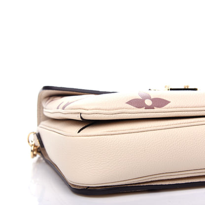 Louis Vuitton Empreinte Monogram Giant Pochette Metis Creme Bois De Rose 7 of 10