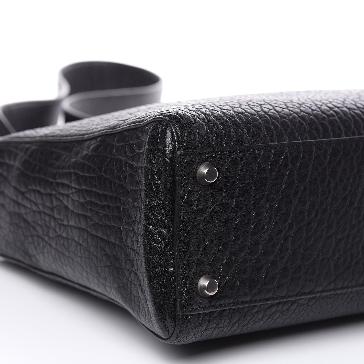 Canyon Grained Lambskin Large Lady Dior Black