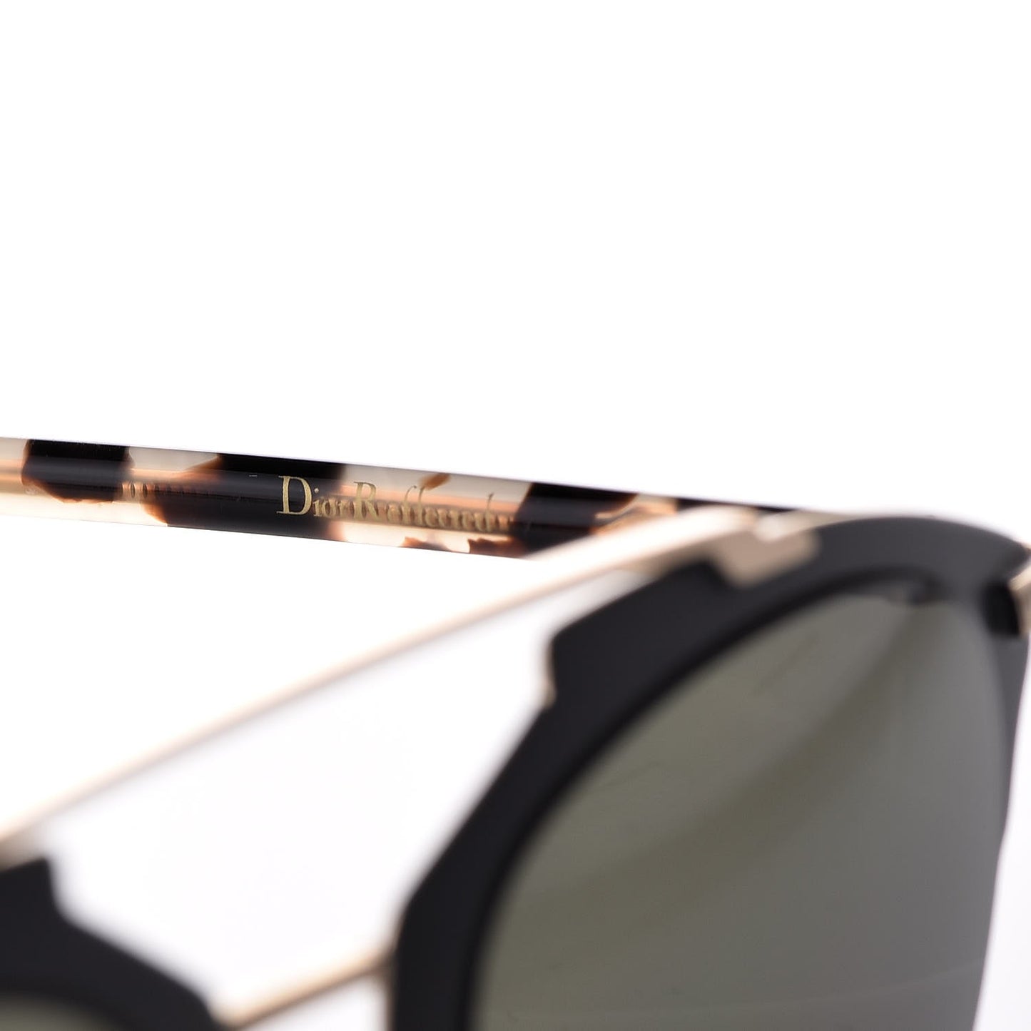 Reflected Sunglasses Black Tortoise