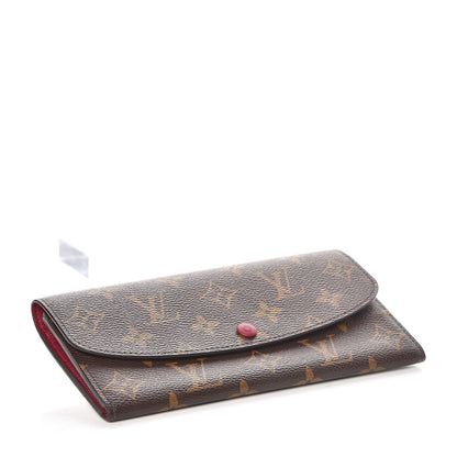 Louis Vuitton Monogram Emilie Wallet Fuchsia 4 of 7
