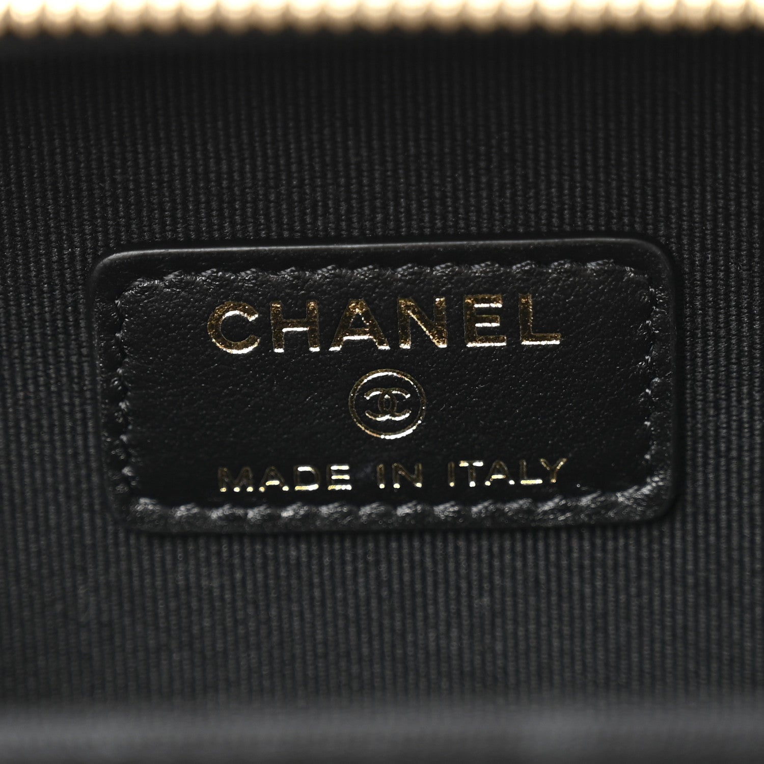 Chanel Caviar Quilted Small Top Handle Vanity Case Black 7 of 12