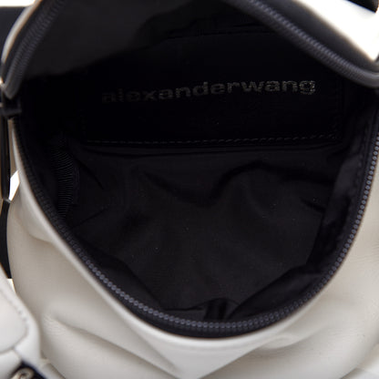 Alexander Wang Lambskin Belt Bag White Black 5 of 9