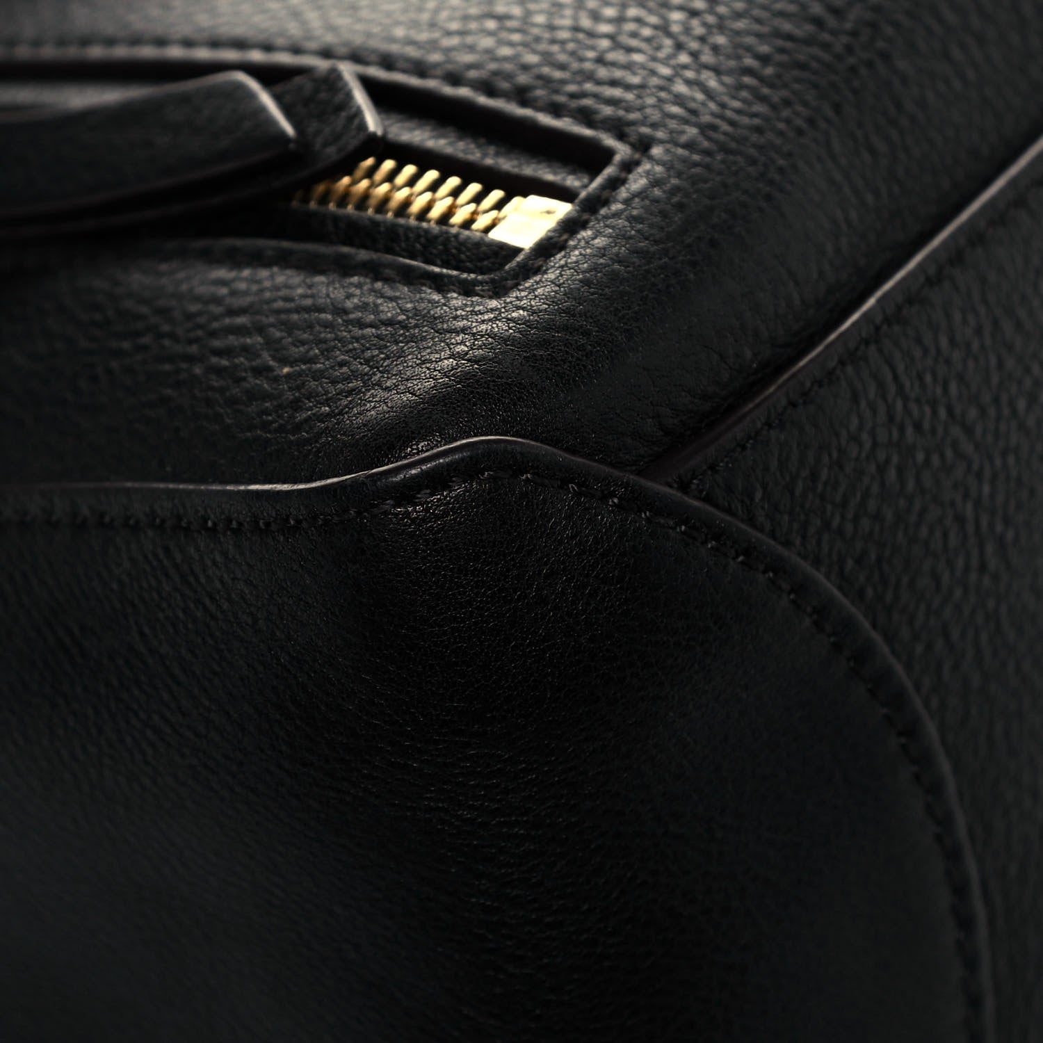 Chloe Calfskin Medium Faye Day Shoulder Bag Black 8 of 14