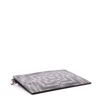 Gucci GG Supreme Monogram Caleido Wristlet Black 3 of 9