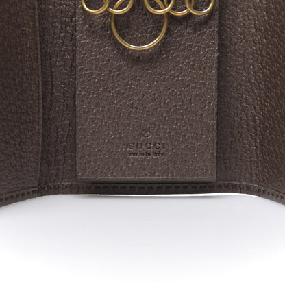 Gucci GG Supreme Monogram Web Ophidia 6 Key Holder Case Beige New Acero 5 of 6