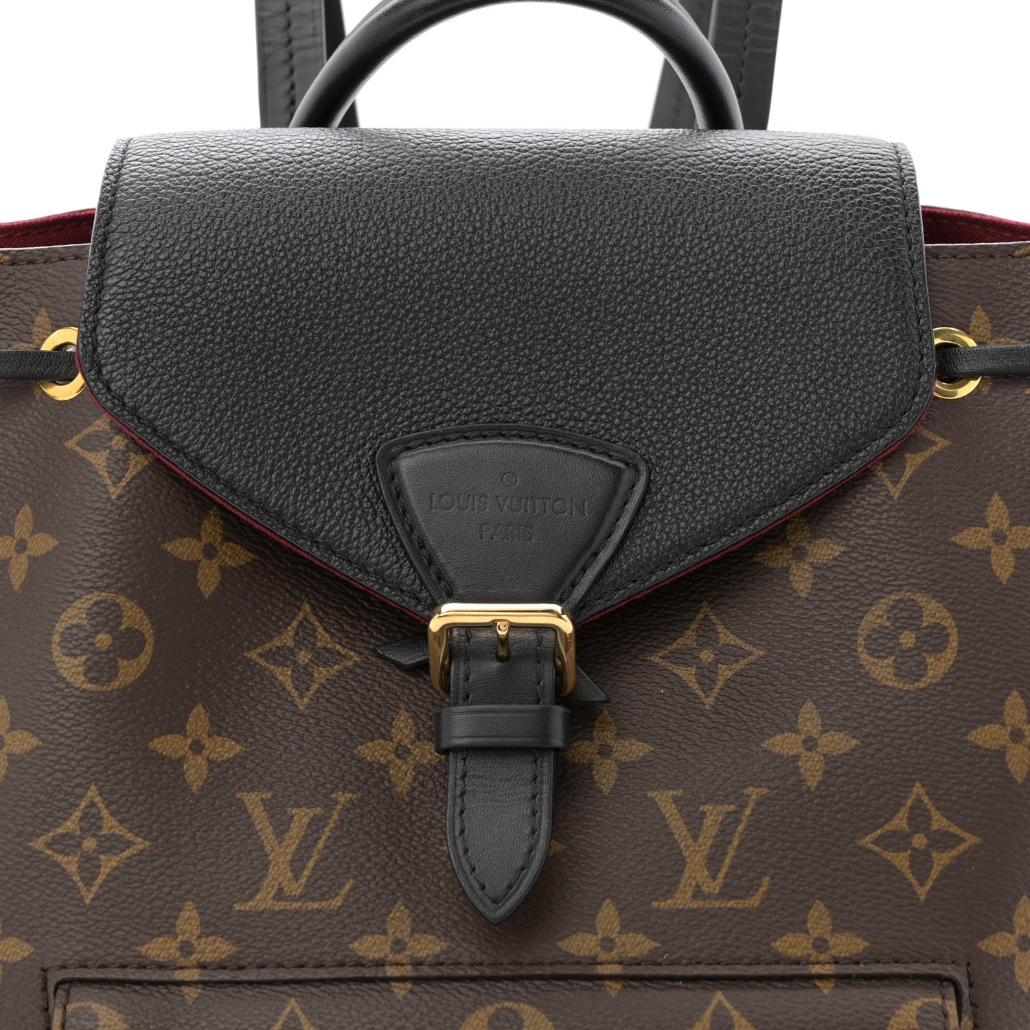 Louis Vuitton Monogram Montsouris PM Black 7 of 9