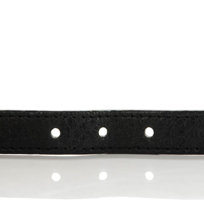Balenciaga Agneau Giant 12 Rose Gold Hardware Triple Tour Bracelet S Black 6 of 7