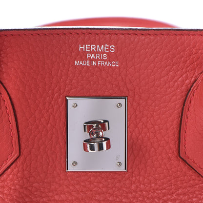 Hermes Taurillon Clemence Birkin 35 Bougainvillea 19 of 32