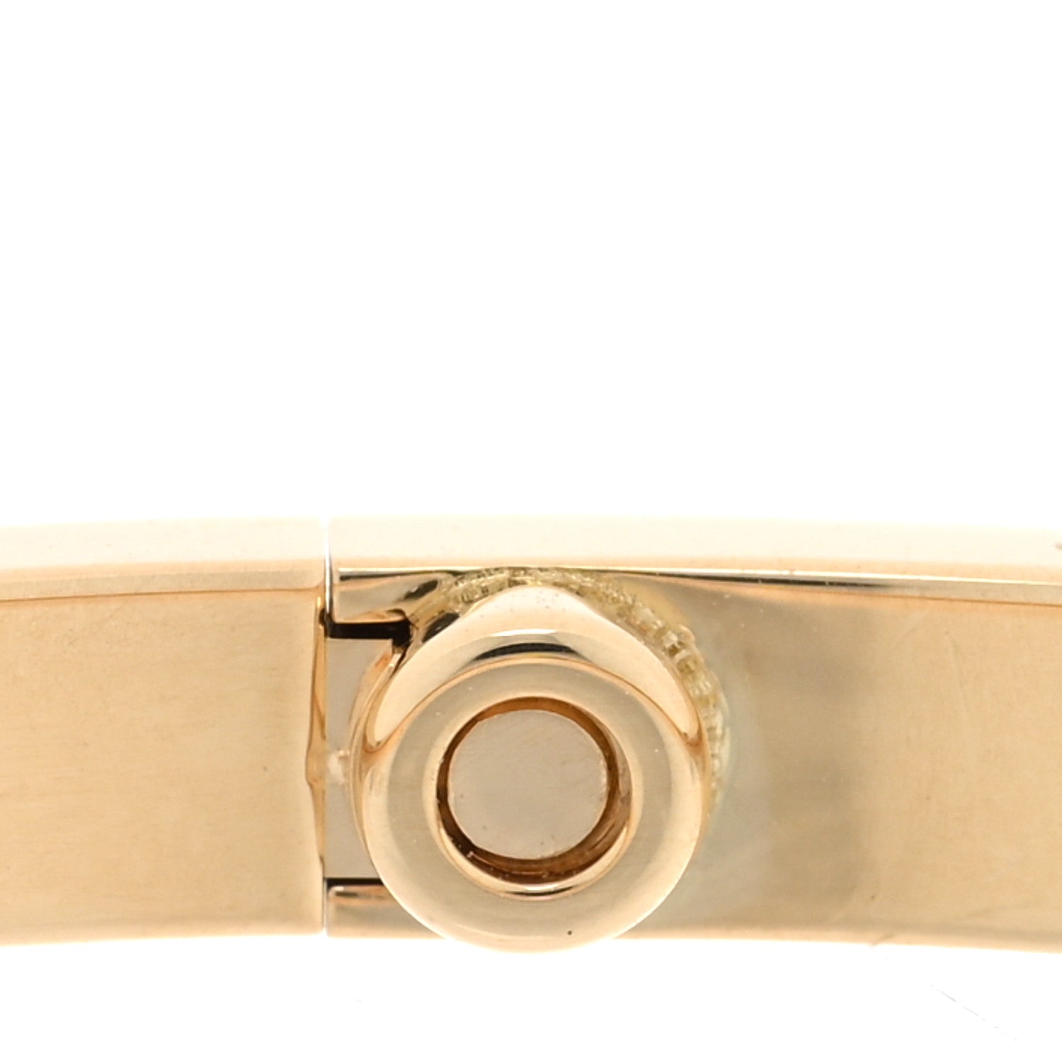 Cartier 18K Yellow Gold Small LOVE Bracelet 17 7 of 8