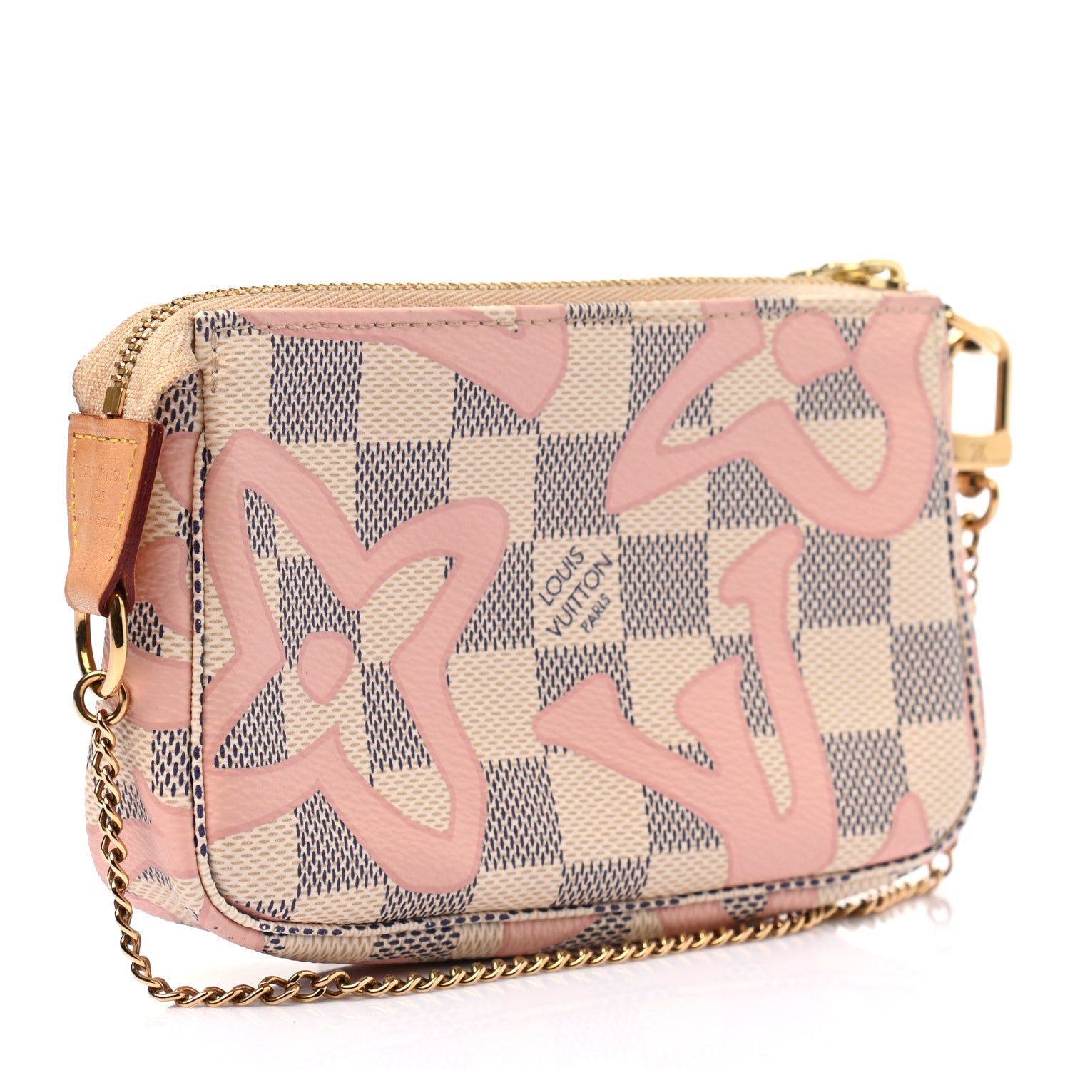 Louis Vuitton Damier Azur Tahitienne Mini Pochette Accessories 3 of 7