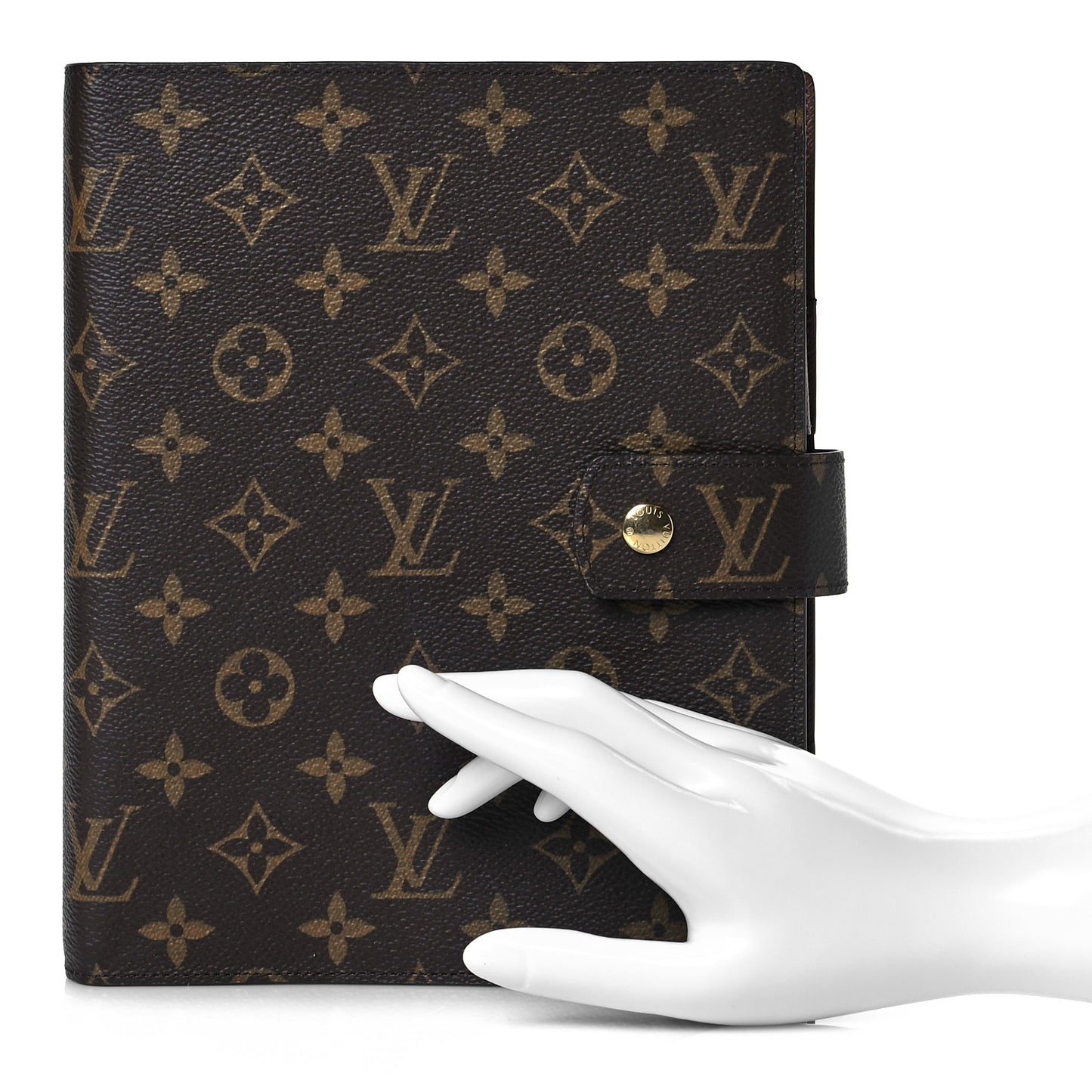 Monogram Large Ring Agenda Cover