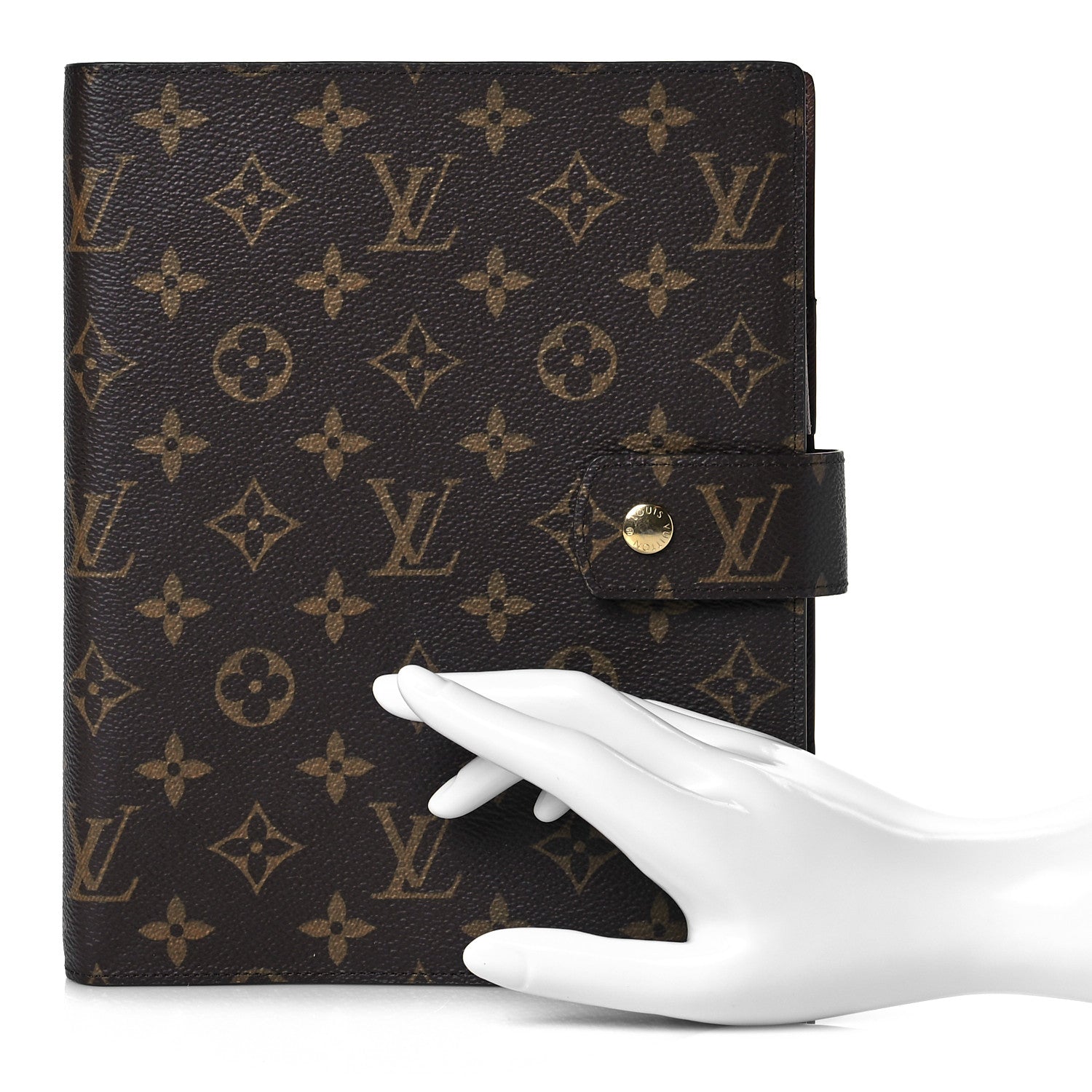Louis Vuitton Monogram Large Ring Agenda Cover 2 of 10