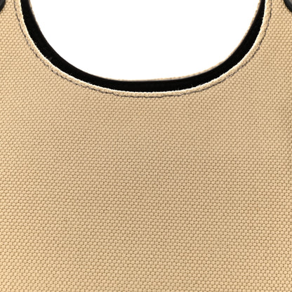 Gucci Canvas Wooden Handle Shoulder Bag Beige 8 of 12