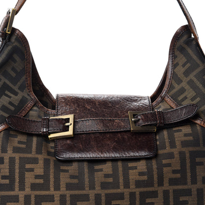Fendi Zucca Hobo Tobacco 10 of 10