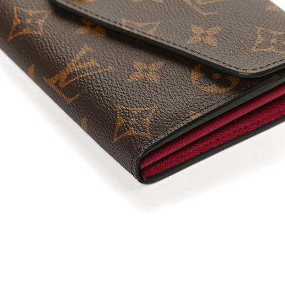 Louis Vuitton Monogram Sarah Wallet NM Fuchsia 8 of 10
