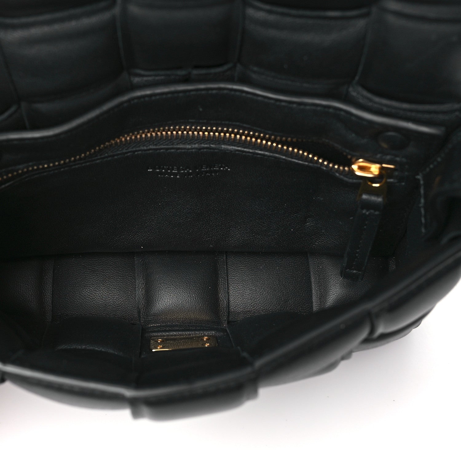 Bottega Veneta Nappa Maxi Intreccio Small Padded Cassette Crossbody Bag Black 5 of 10