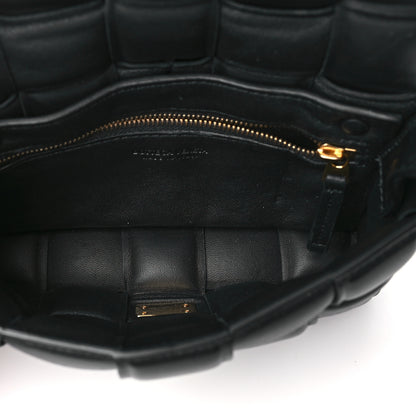 Bottega Veneta Nappa Maxi Intreccio Small Padded Cassette Crossbody Bag Black 5 of 10