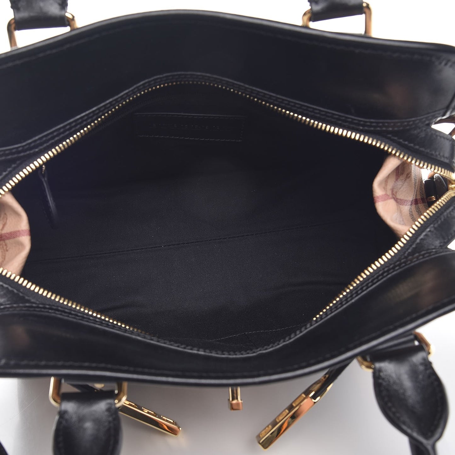 Haymarket Check Minford Portrait Tote Black