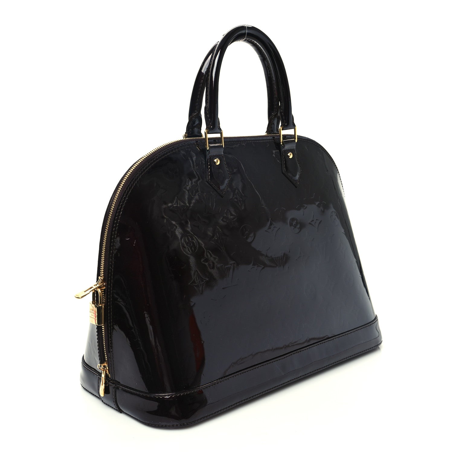 Louis Vuitton Vernis Alma GM Amarante 3 of 12