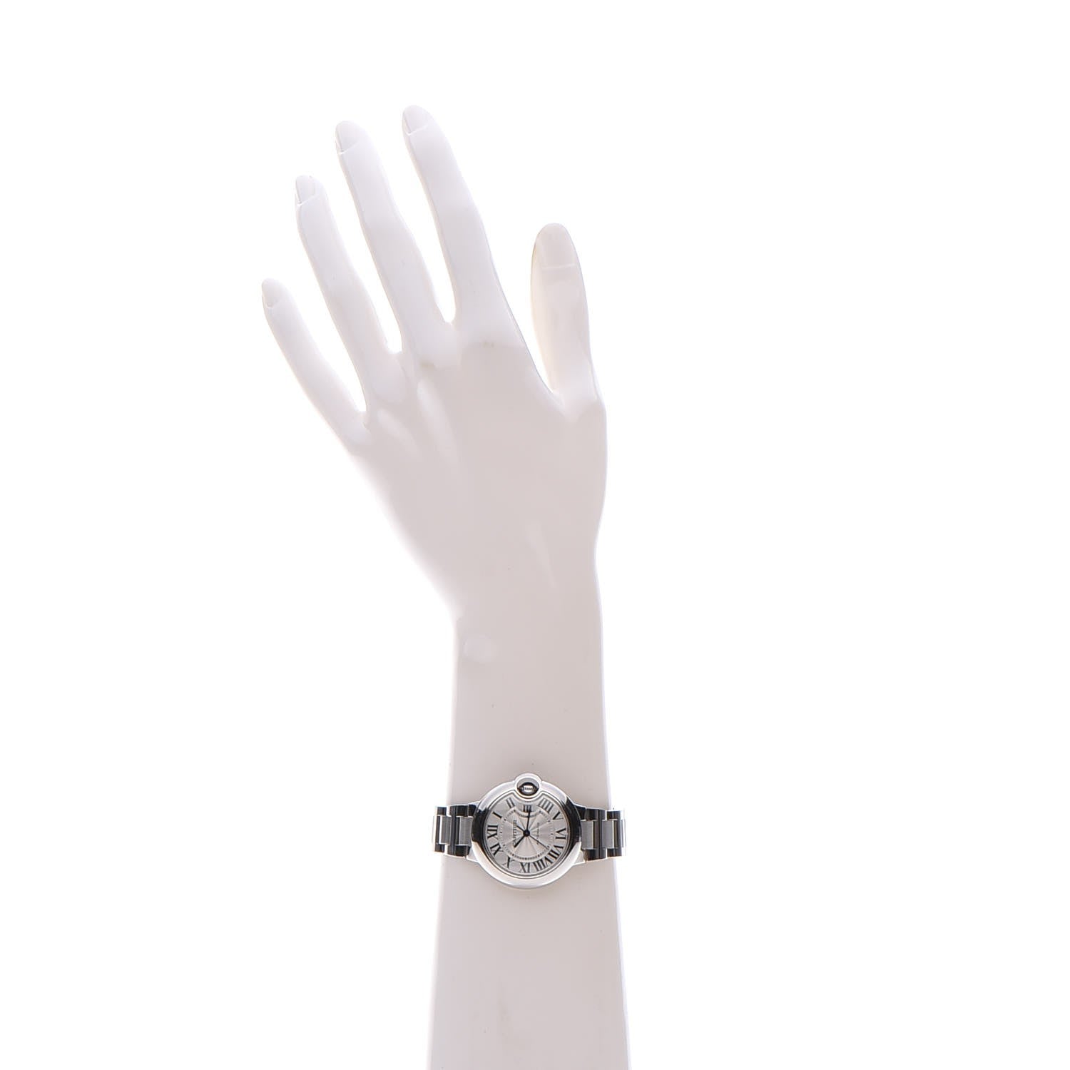 Cartier Stainless Steel 33mm Ballon Bleu De Automatic Watch 2 of 11