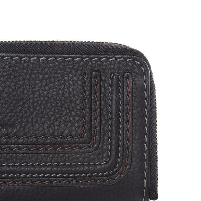 Chloe Grained Calfskin Medium Marcie Zip Card Holder Black 6 of 8