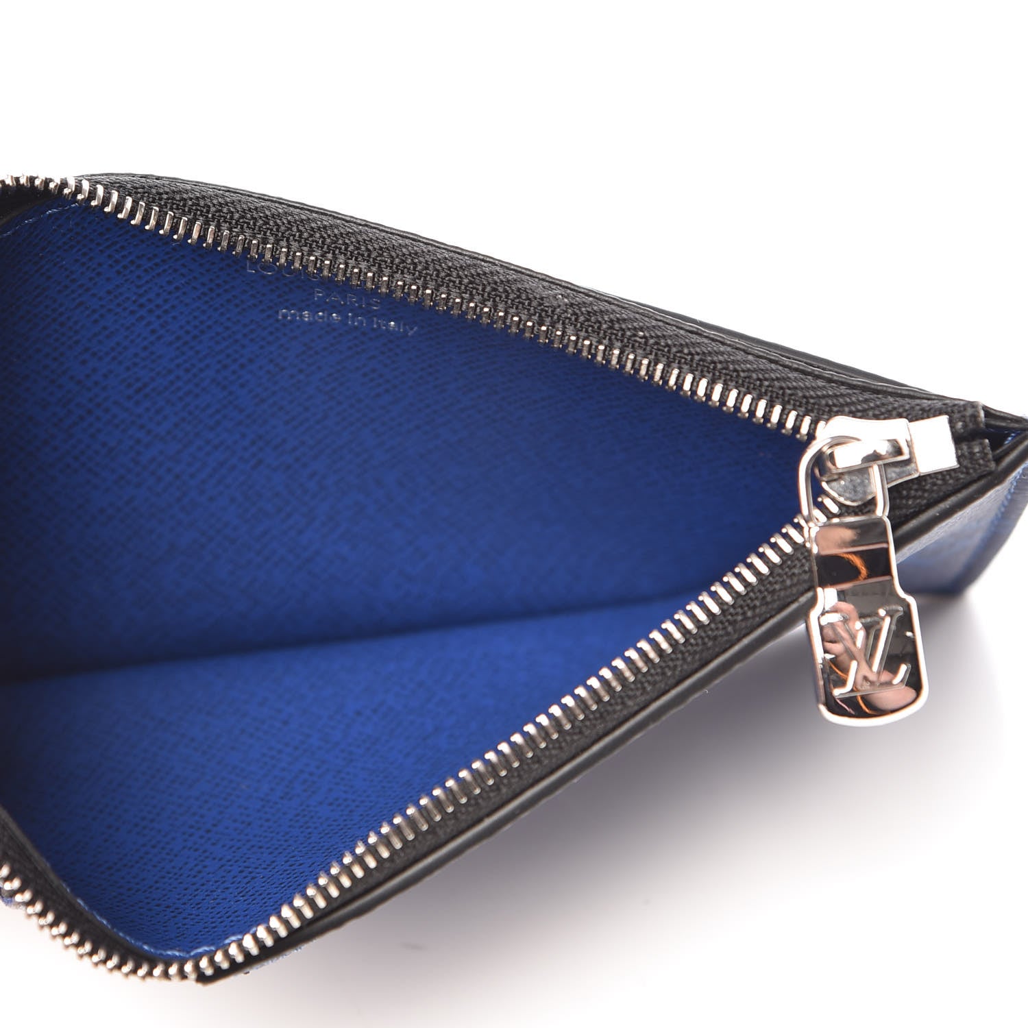 Louis Vuitton Monogram Taiga Coin Card Holder Cobalt 5 of 7
