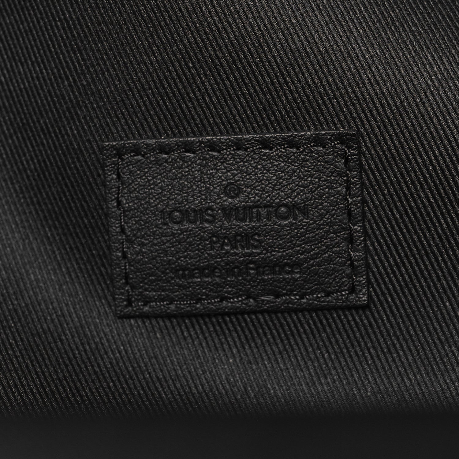 Louis Vuitton Calfskin Monogram Shadow Discovery Backpack  Black 6 of 9