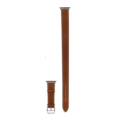 Hermes Barenia 40mm Apple Watch Double Tour Band Fauve 1 of 4