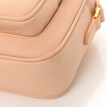 Burberry Grained Calfskin Small Camera Bag Peach Pink 11 of 11
