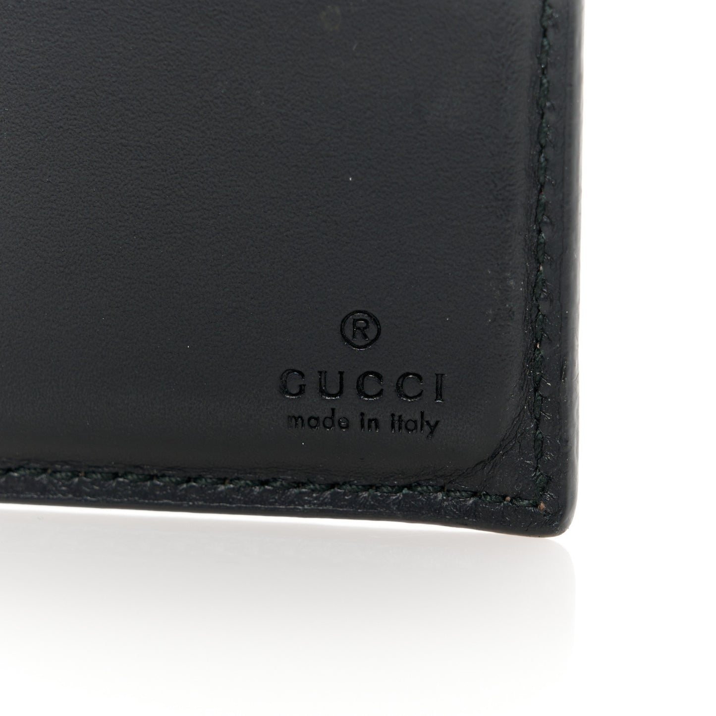 GG Supreme Monogram Kingsnake Bi-Fold Wallet Beige