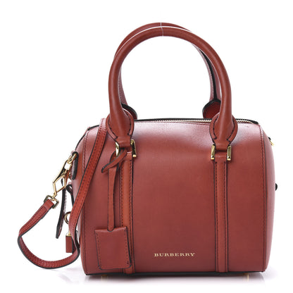 Burberry Soft Calfskin Small Alchester Bowling Bag Military Red 1 of 10