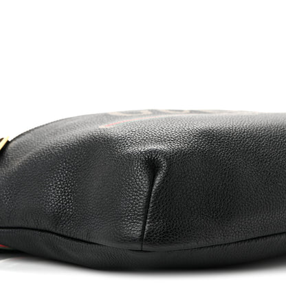 Gucci Grained Calfskin Logo Belt Bag Black 9 of 11