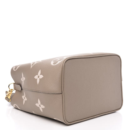 Louis Vuitton Empreinte Monogram Giant Neonoe MM Tourterelle Creme 5 of 9