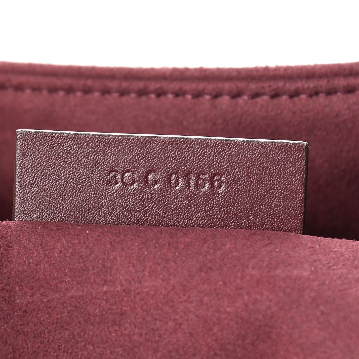 Calfskin Large Whipstitch Antigona Tote Oxblood