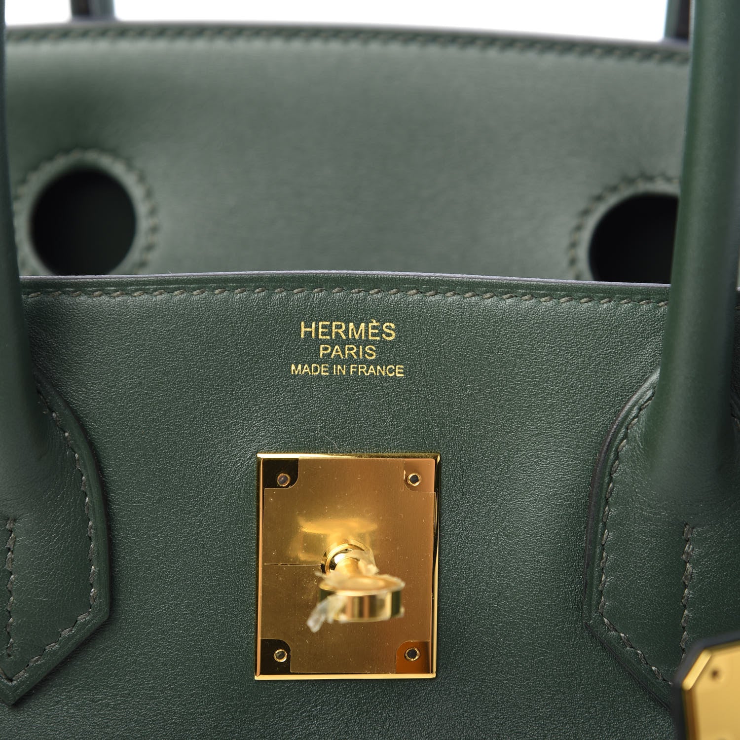 Hermes Veau Jonathan Birkin 30 Vert Tropical 6 of 11