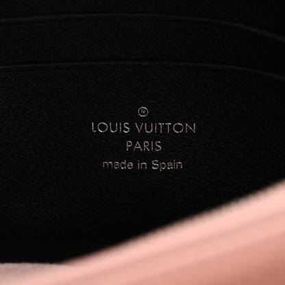 Louis Vuitton Calfskin Mylockme Chain Pochette Rose Ballet White 5 of 10
