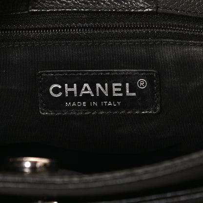 Chanel Calfskin Small Cerf Executive Shopper Tote Black 5 of 9