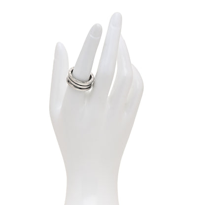 Bulgari 18K White Gold B.Zero1 Three-Band Ring 56 7.5 2 of 5