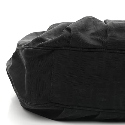 Fendi Zucca Enamel Mia Hobo Black 8 of 9
