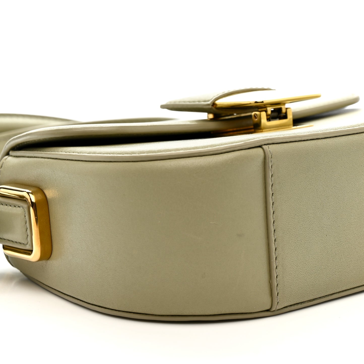 Calfskin Mini Desiree Crossbody Bag Travertine