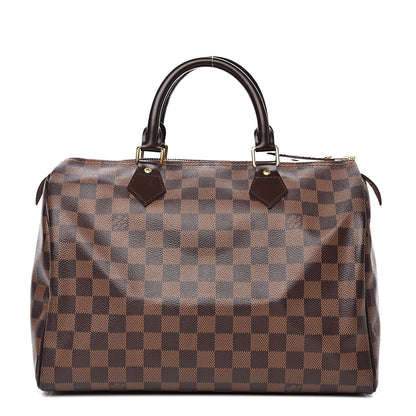Louis Vuitton Damier Ebene Speedy 30 1 of 11