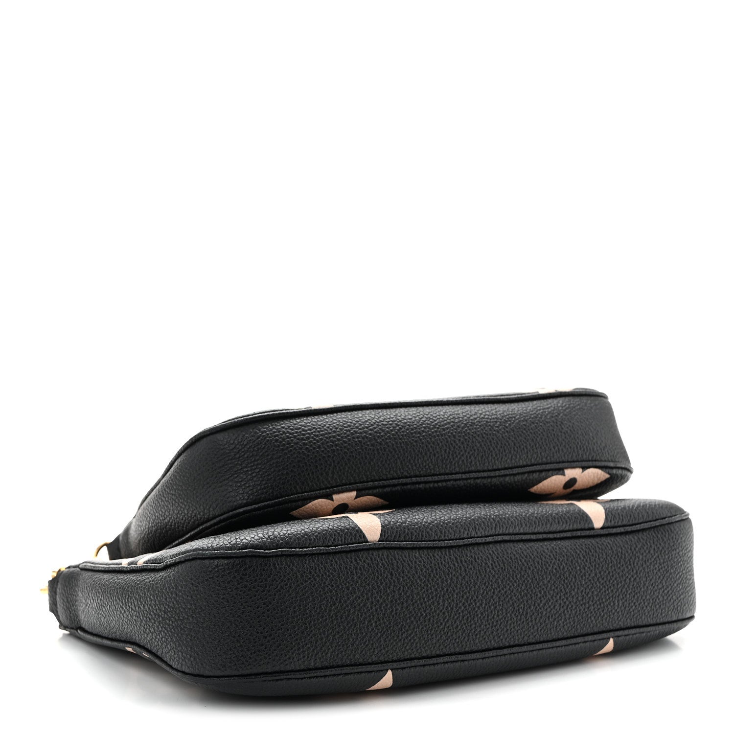 Louis Vuitton Empreinte Monogram Giant Multi Pochette Accessories Black Beige 4 of 9