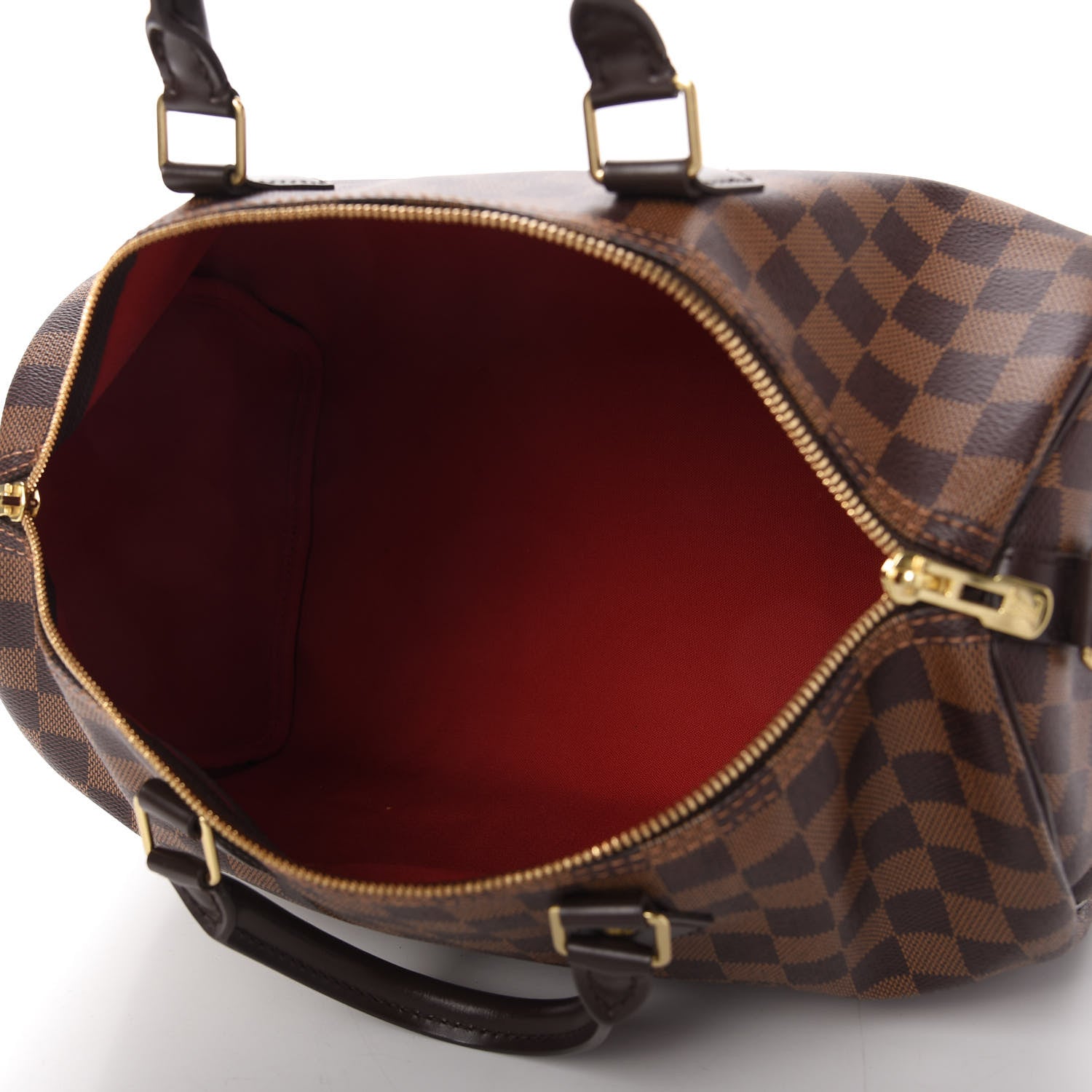 Louis Vuitton Damier Ebene Speedy Bandouliere 35 5 of 11