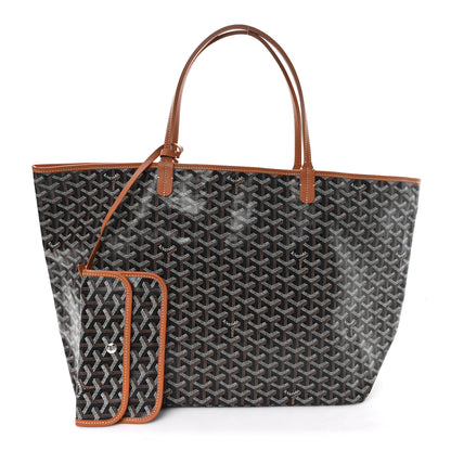 Goyard Goyardine Saint Louis GM Black Gold 3 of 11
