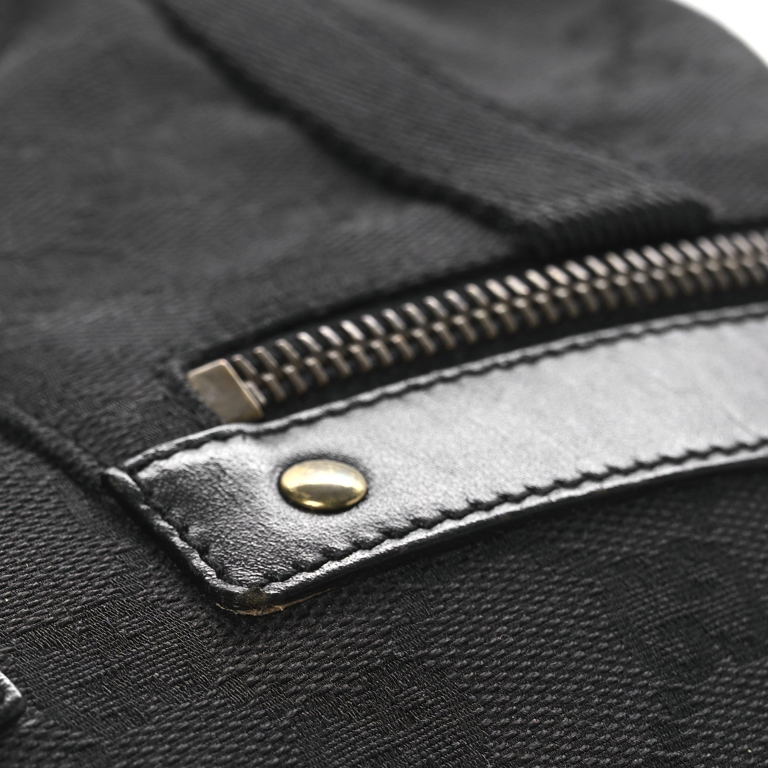 Gucci Monogram Double Pocket Messenger Bag Black 16 of 16