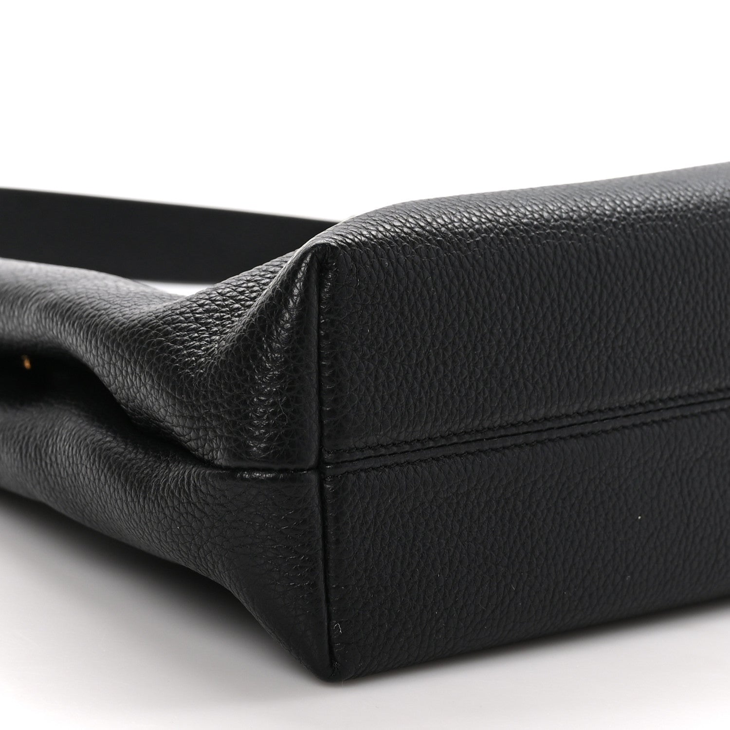 Versace Calfskin Vitello Virtus Hobo Black 8 of 9
