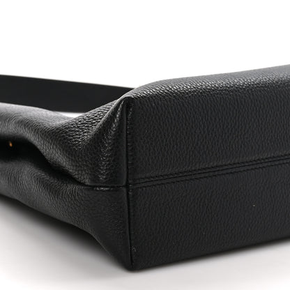 Versace Calfskin Vitello Virtus Hobo Black 8 of 9
