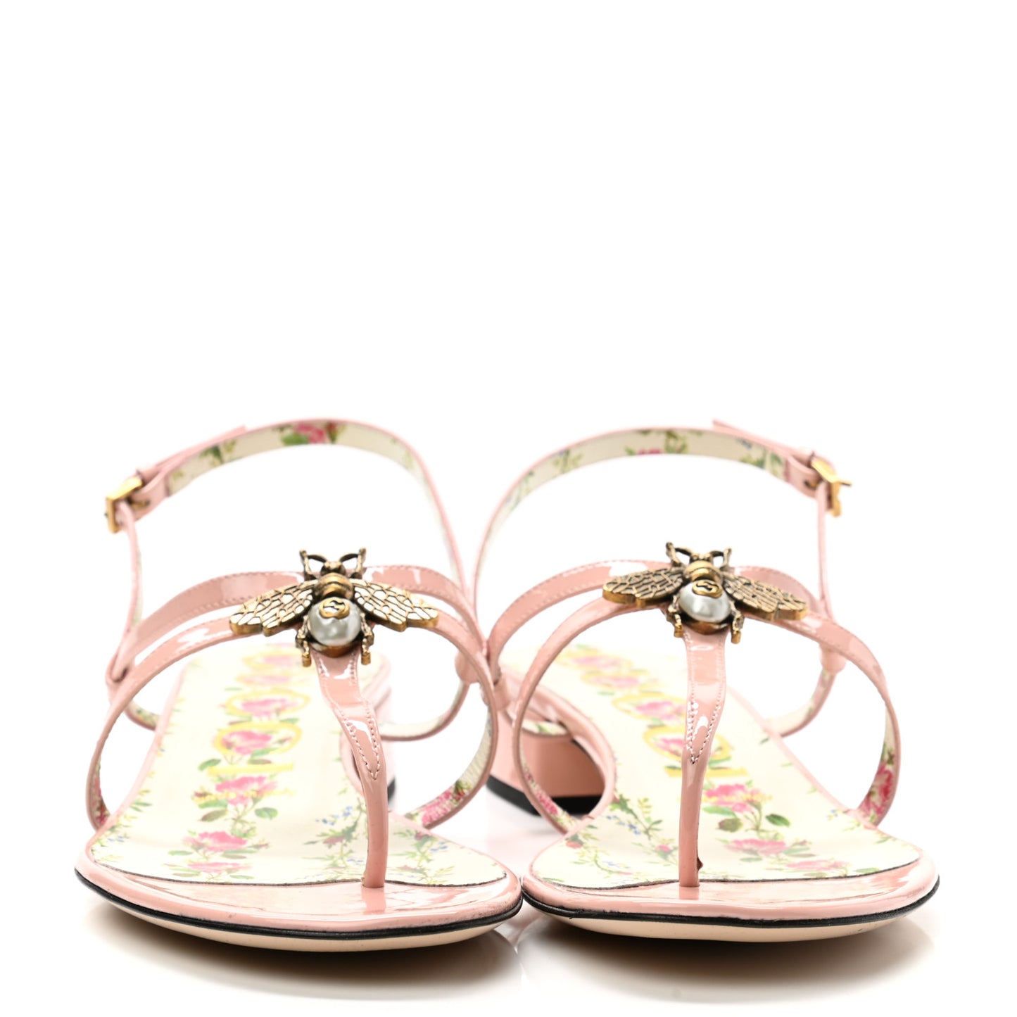 Patent Bee Thong Sandal 37.5 Perfect Pink