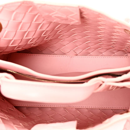 Bottega Veneta Nappa Intrecciato Small Andiamo Shoulder Bag Blush 5 of 10